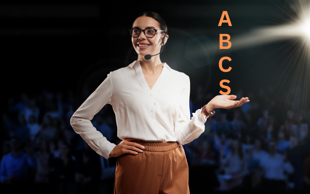 Master the ABCS of public speaking