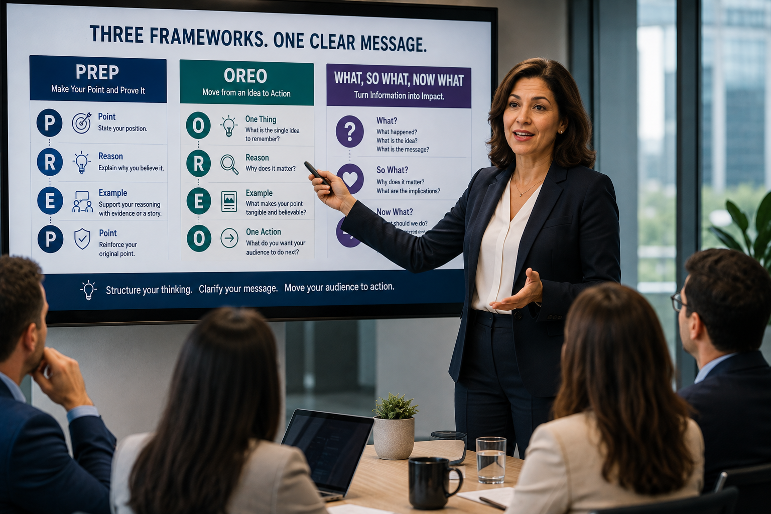 Great Communicators Don’t Ramble: They Use Structure